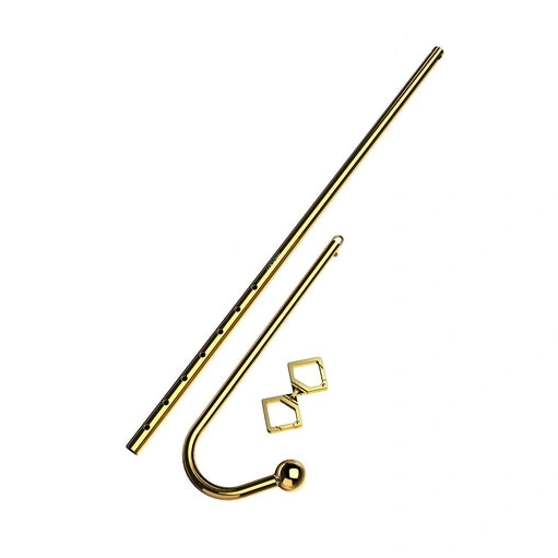3867 LOCKINK AllNight Anal Hook Set Adjustable Golden 0815